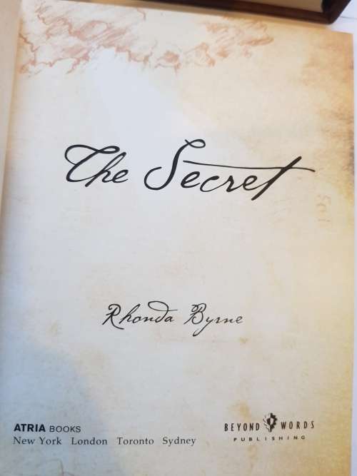 The Secret by Rhonda Byrne incl. The Secret Grattitude Book