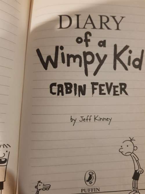 Diary of a Wimpy Kid, Cabin Fever by Jeff Kinney