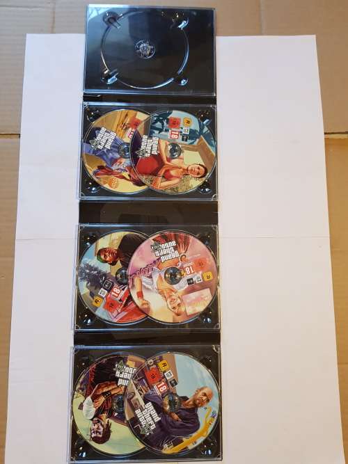 Grand Theft Auto V, PC DVD Boxset, 6 x DVD