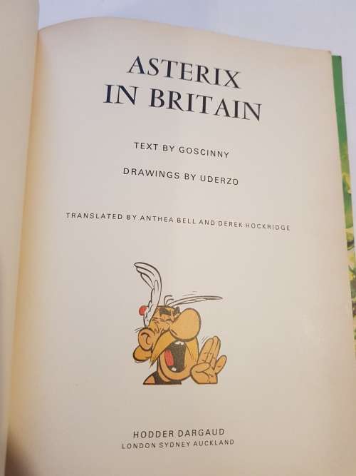 Asterix in Britain by Goscinny and Uderzo