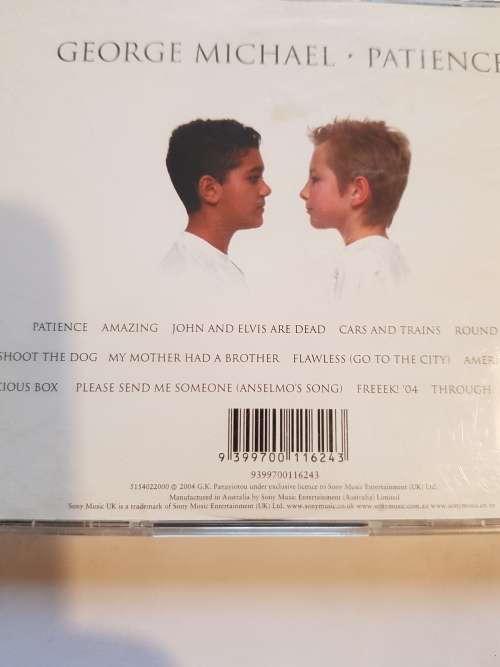 George Michael, Patience CD