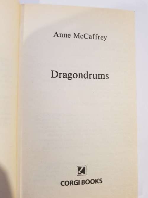 Dragondrums by Anne McCaffrey