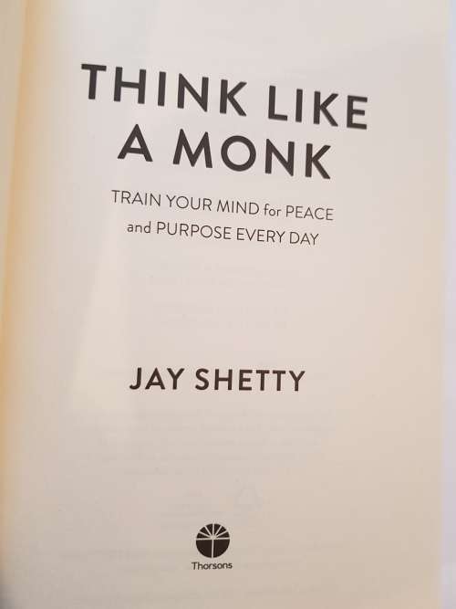Think Like A Monk by Jay Shetty