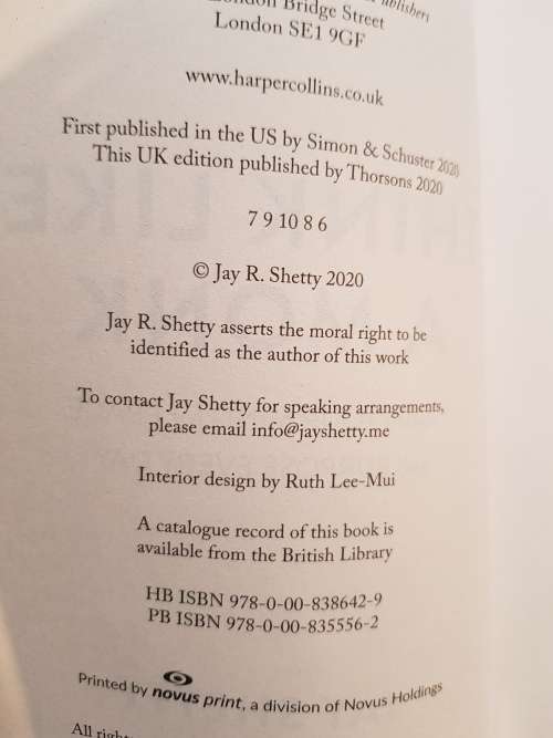 Think Like A Monk by Jay Shetty