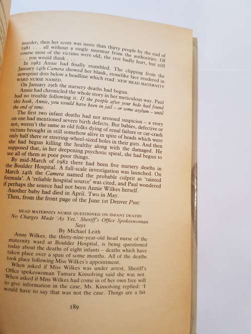 Misery by Stephen King, First Edition