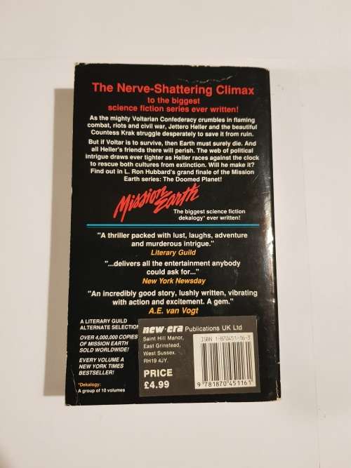 L. Ron Hubbard, The Doomed Planet, Mission Earth Volume 10