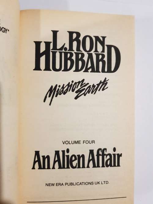 L. Ron Hubbard, An Alien Affair, Mission Earth Volume 4