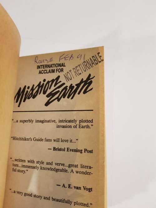 L. Ron Hubbard, Fortune of Fear, Mission Earth Volume 5