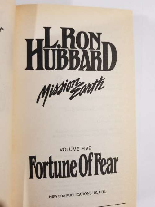 L. Ron Hubbard, Fortune of Fear, Mission Earth Volume 5