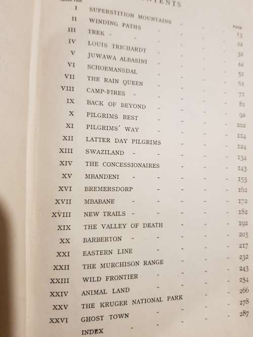 Lost Trails on the Low Veld by T.V. Bulpin