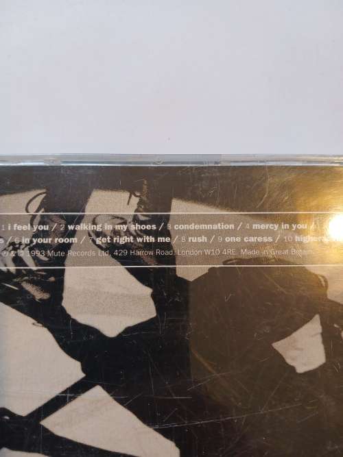 Depeche Mode, Songs of Faith and Devotion, Live CD, UK import