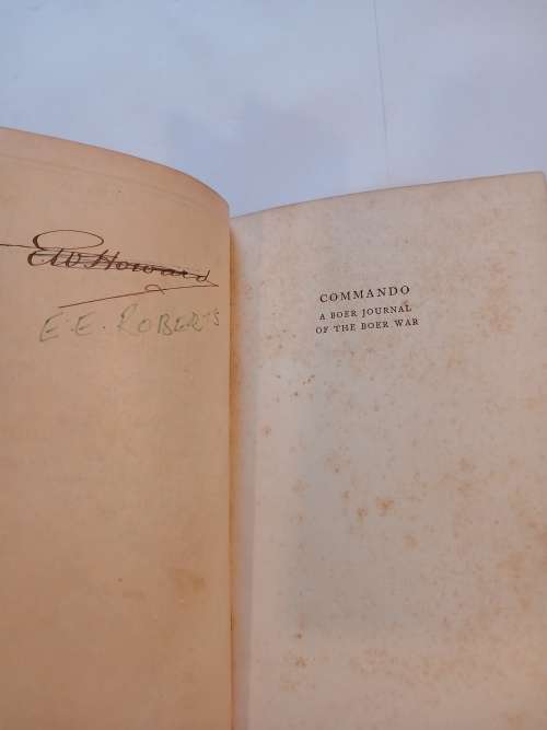 Commando, A Boer Journal of the Boer War by Deneys Reitz, 1929