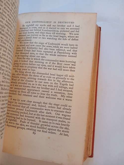 Commando, A Boer Journal of the Boer War by Deneys Reitz, 1929