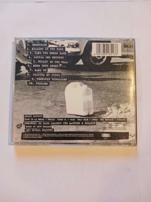 Rage Against the Machine, Rage Against the Machine CD