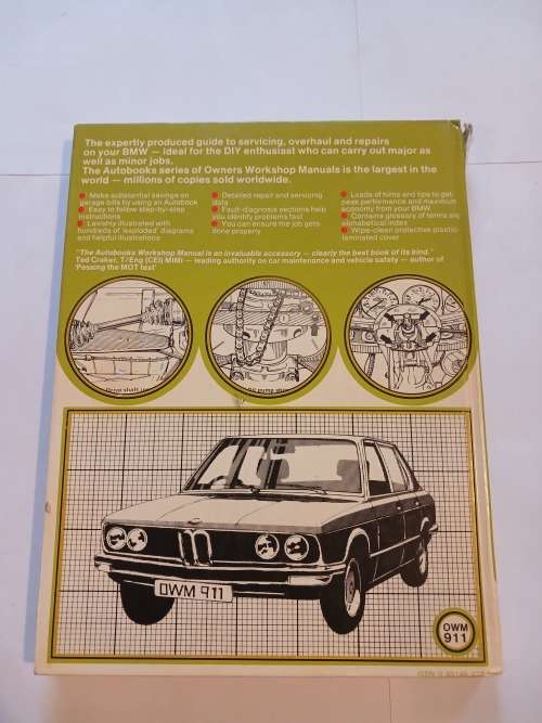 BMW 518,520, 1973-81, Autobooks Owners Workshop Manual