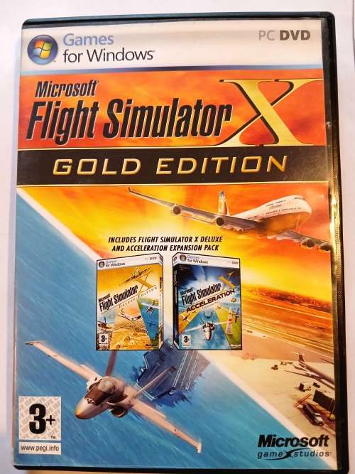Microsoft Flight Simulator X, Gold Edition PC DVD