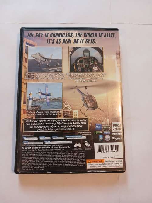Microsoft Flight Simulator X, Gold Edition PC DVD