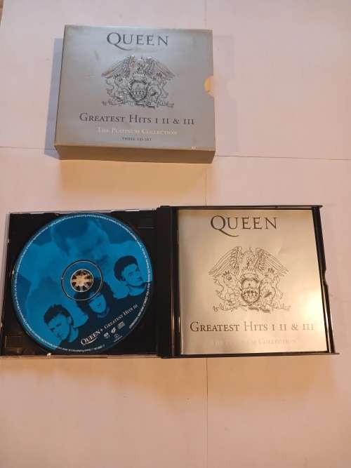 Queen, Greatest Hits I, II & III, 3 x CD