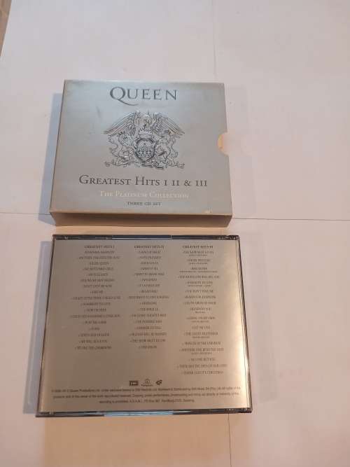 Queen, Greatest Hits I, II & III, 3 x CD