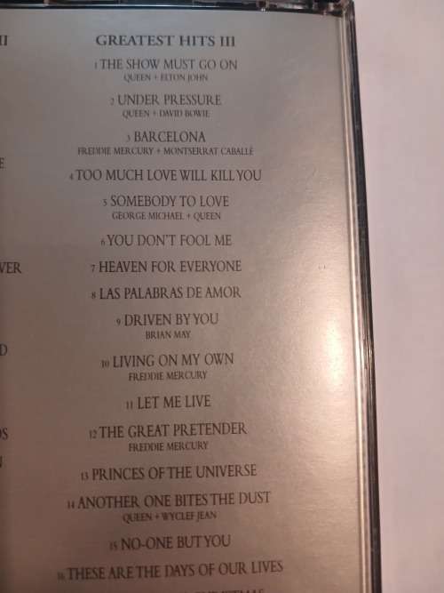 Queen, Greatest Hits I, II & III, 3 x CD