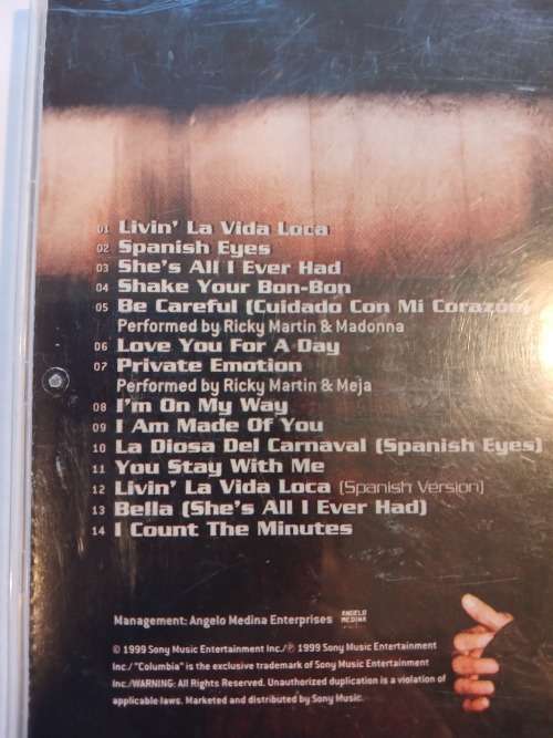 Ricky Martin, Ricky Martin CD