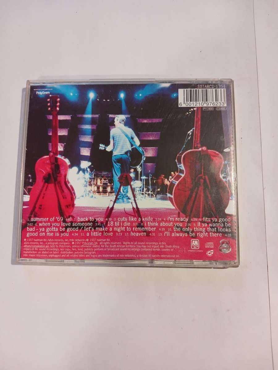 Bryan Adams, Unplugged CD