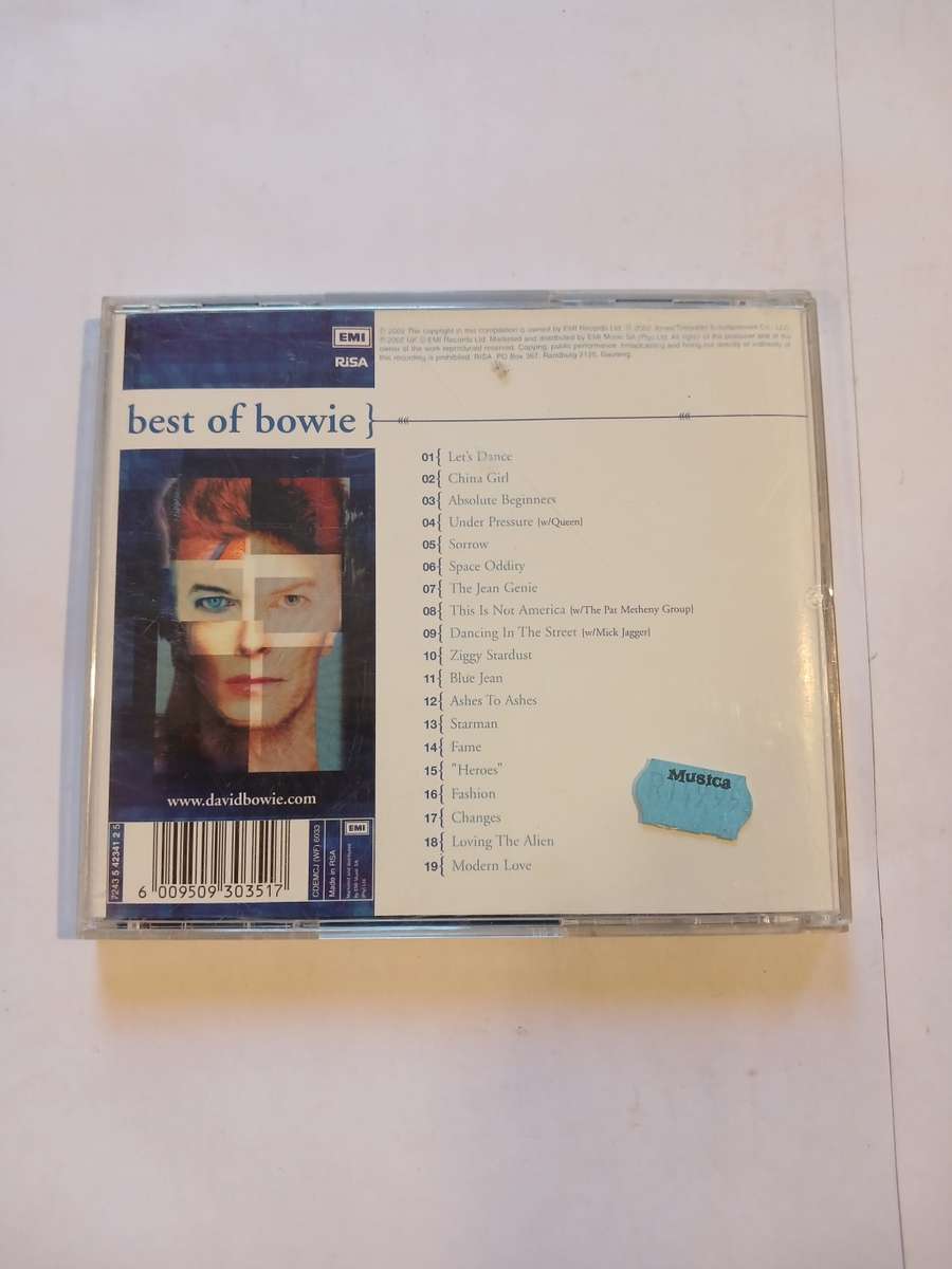 David Bowie, Best of Bowie CD