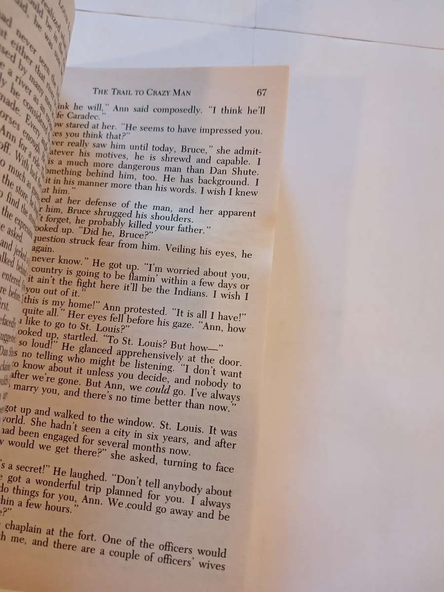 The Trail to Crazy Man by Louis L`Amour