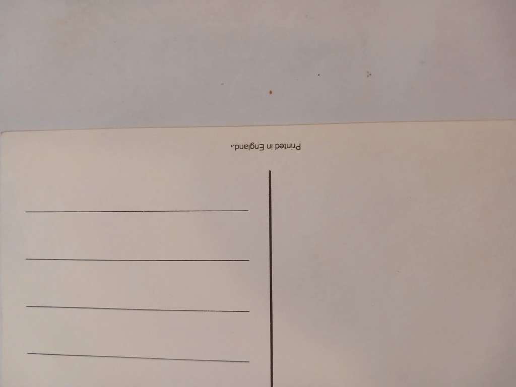 Michael Jackson, Postcard, 15 x 10.5cm.