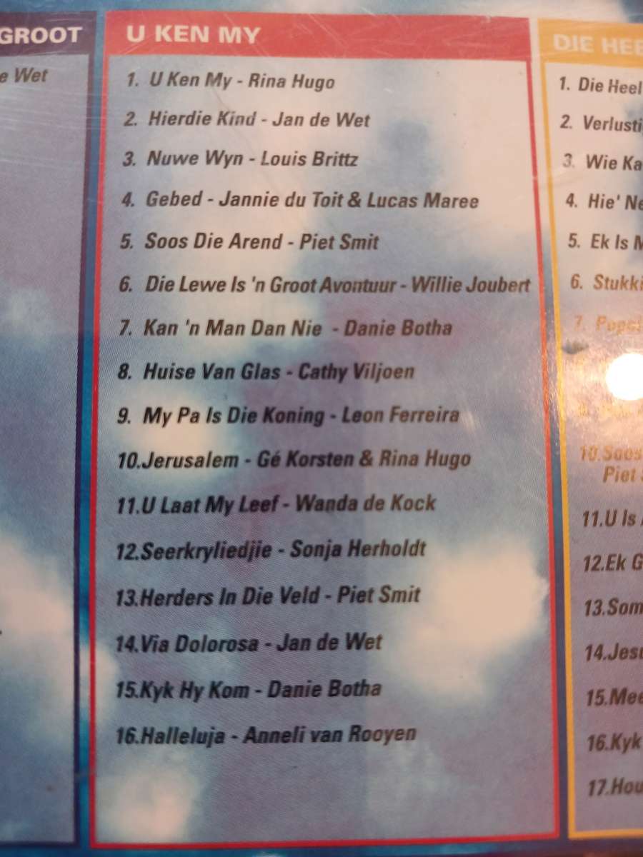 50 Grootste Geestelike Treffers, 3 x CD