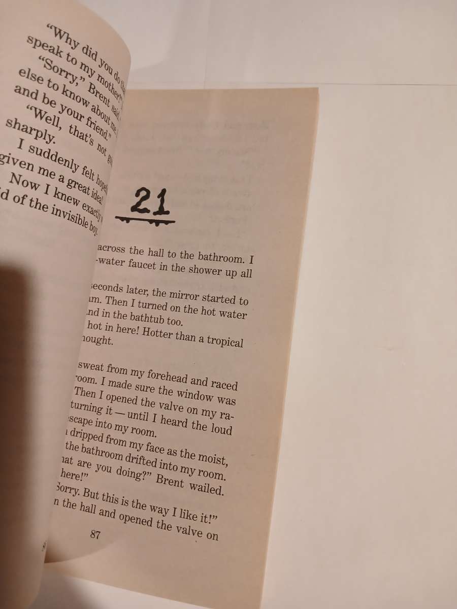 Goosebumps, My Best Friend is Invisible by R.L. Stine