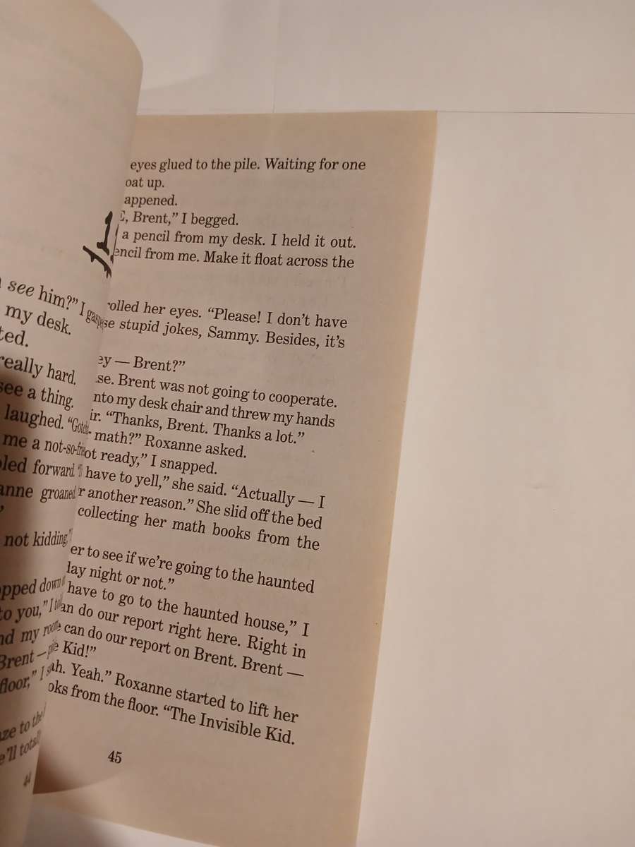 Goosebumps, My Best Friend is Invisible by R.L. Stine