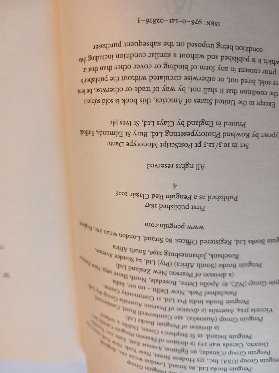 Jane Eyre by Charlotte Bronte