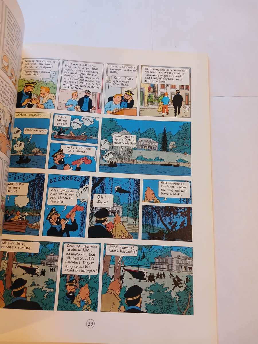 Tintin, The Adventures of Tintin, The Calculus Affair