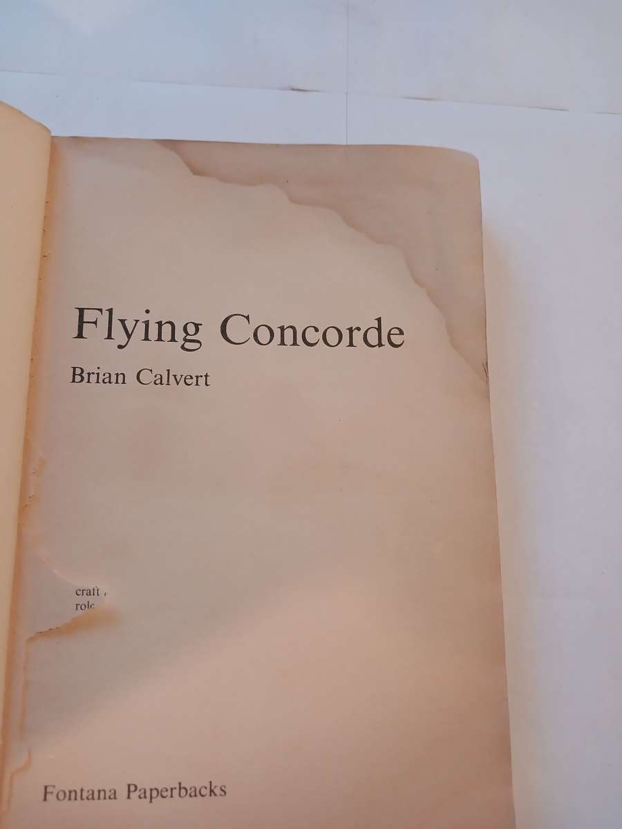 Flying Concorde by Brian Calvert