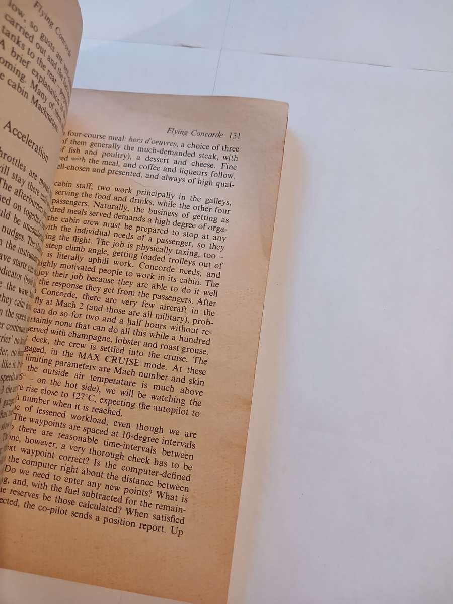 Flying Concorde by Brian Calvert