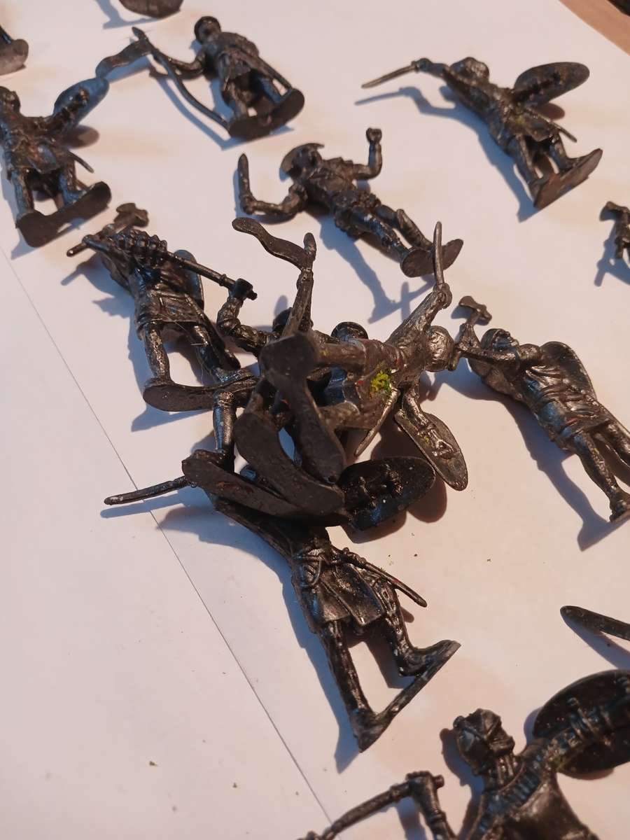 Miniature Roman Military Figurines x 28