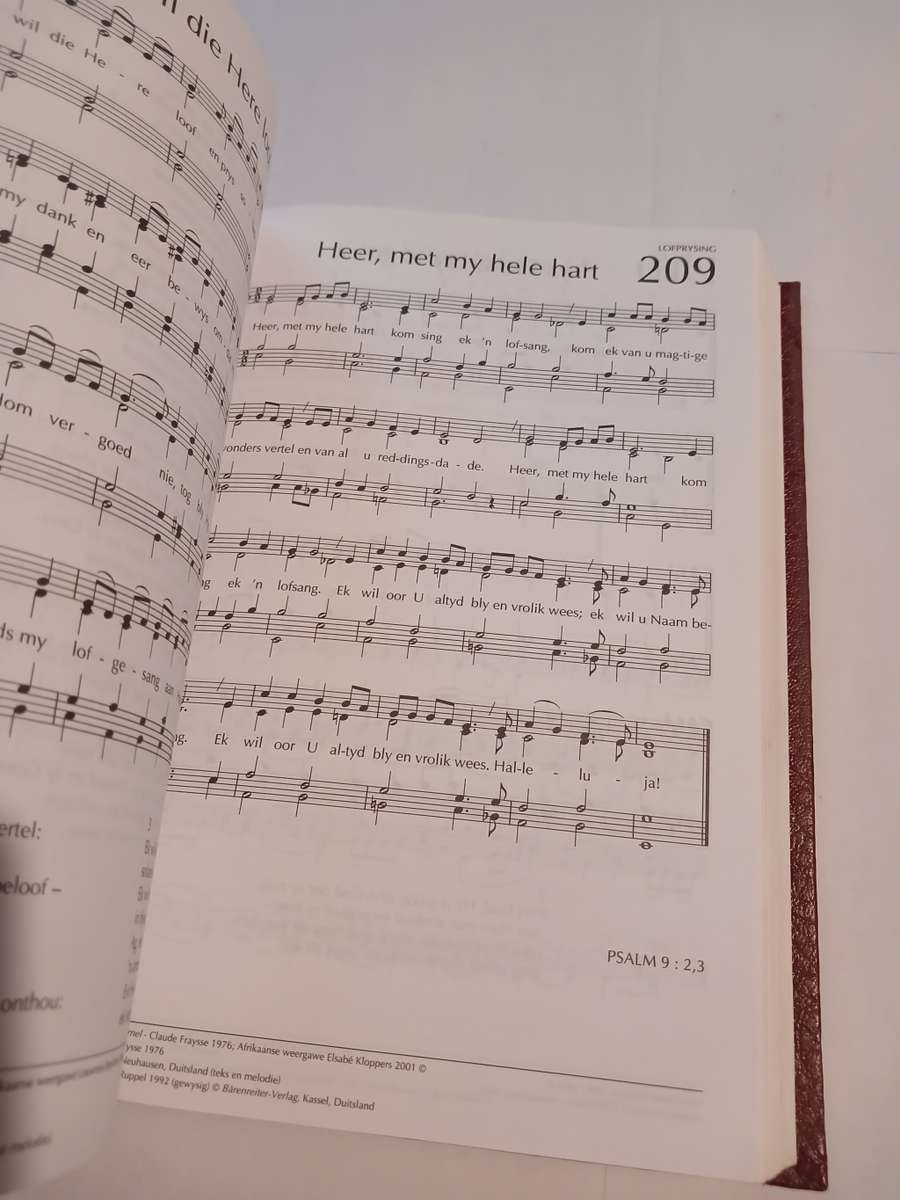 Liedboek van die Kerk, Begeleiersboek, 2005