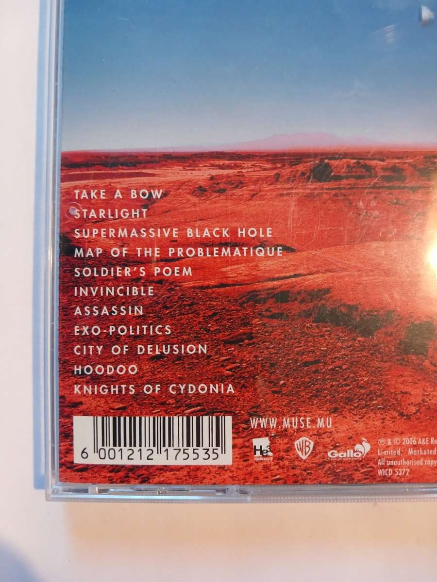 Muse, Black Holes & Revelations CD