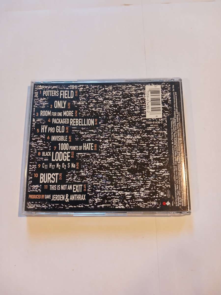 Anthrax, Sound of White Noise CD