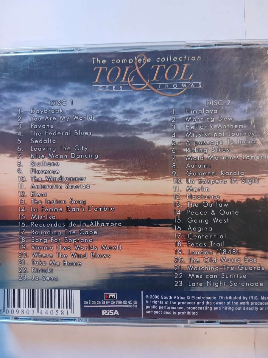 Tol & Tol, The Complete Collection, 2 x  CD