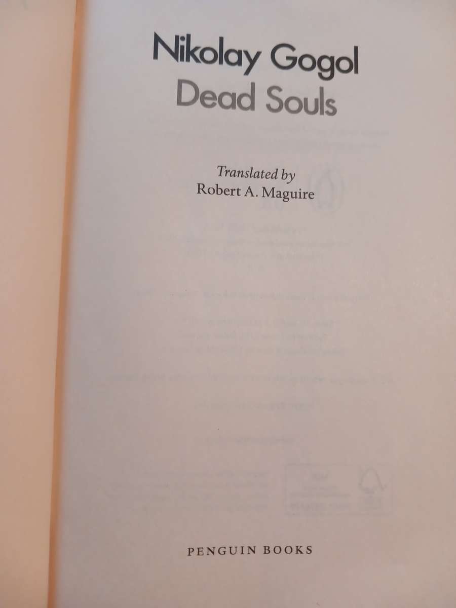 Dead Souls by Nikolay Gogol