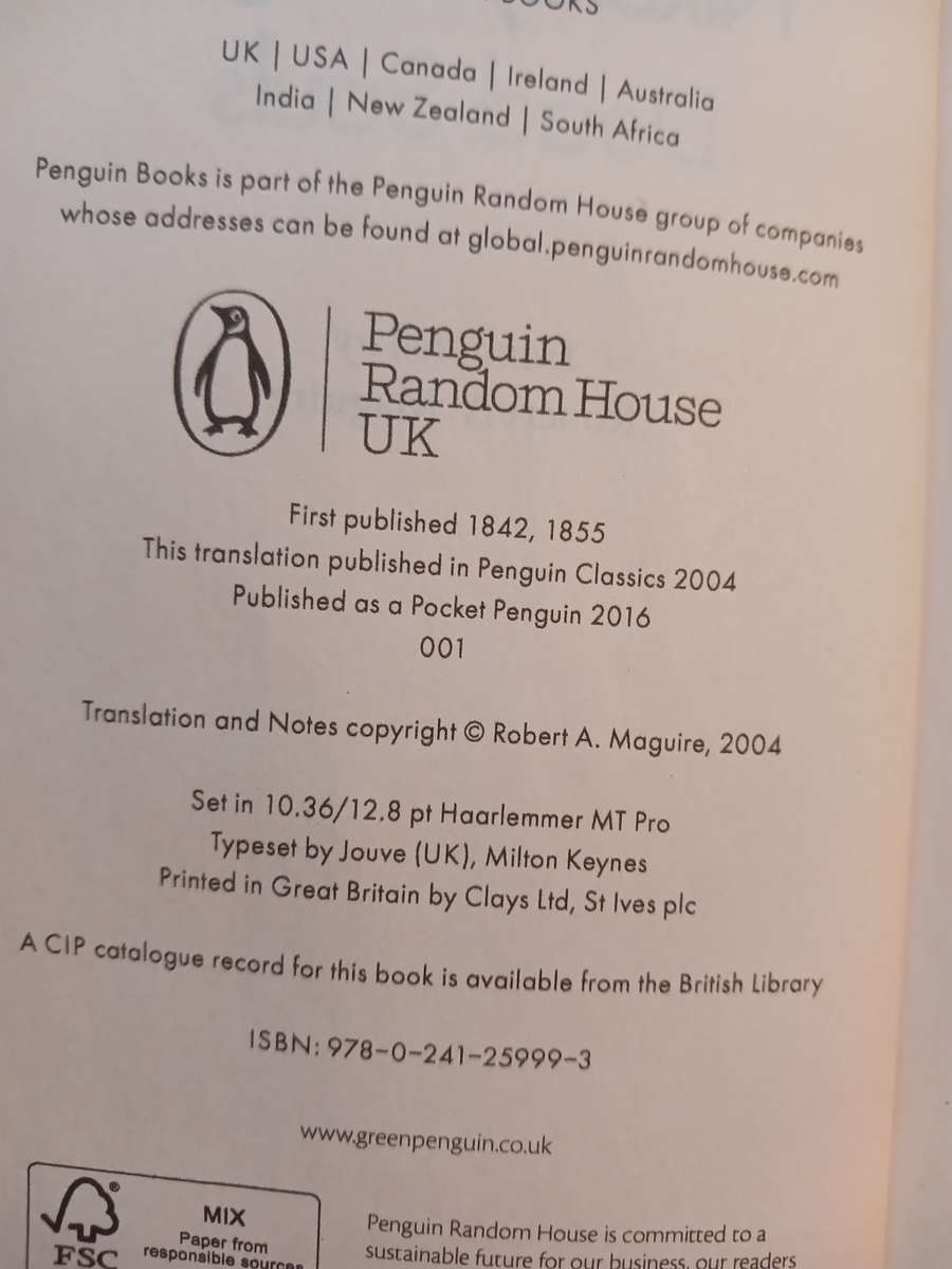 Dead Souls by Nikolay Gogol