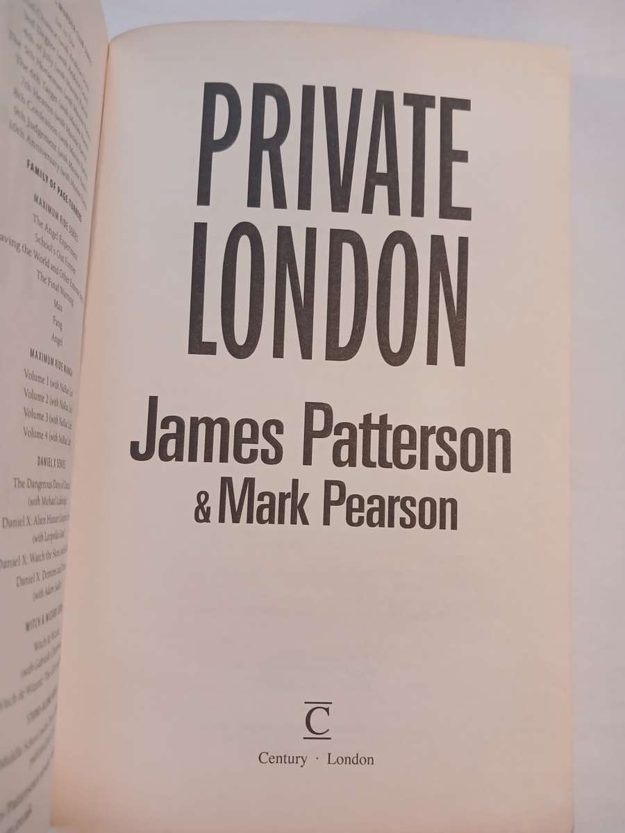 Private London by James Patterson