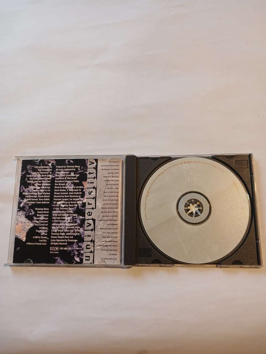 Throwing Muses, University CD, Belgium