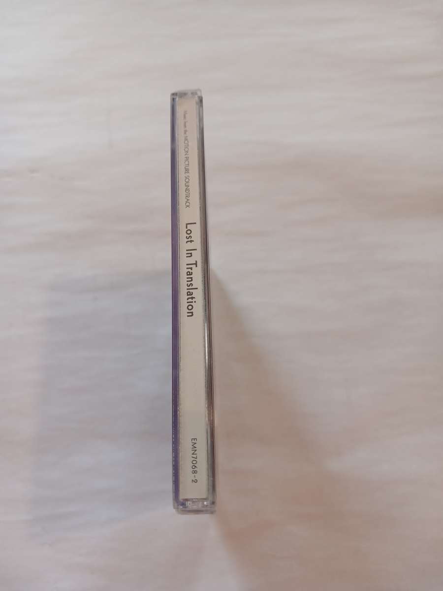 Lost in Translation, Motion Picture Soundtrack CD, US