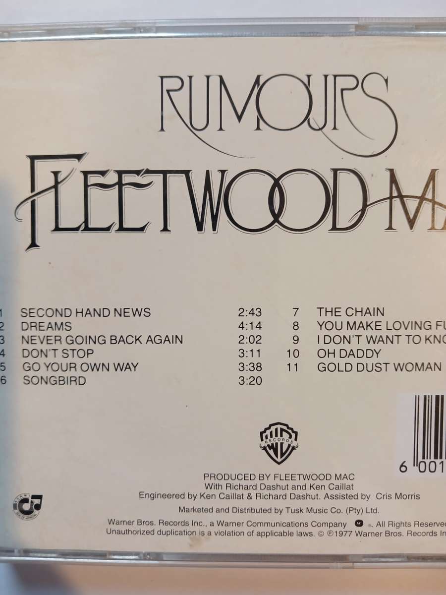 Fleetwood Mac, Rumours CD