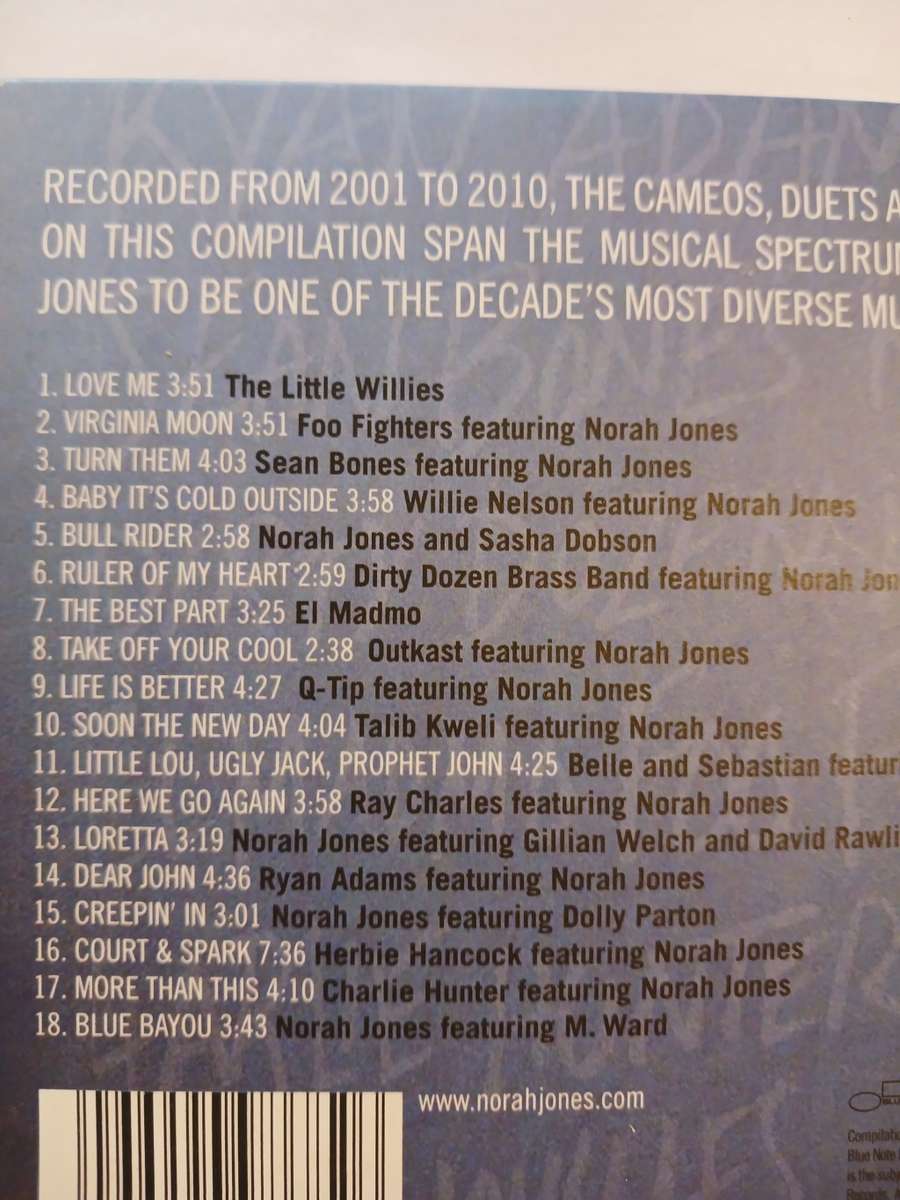 Norah Jones, Featuring CD, Europe