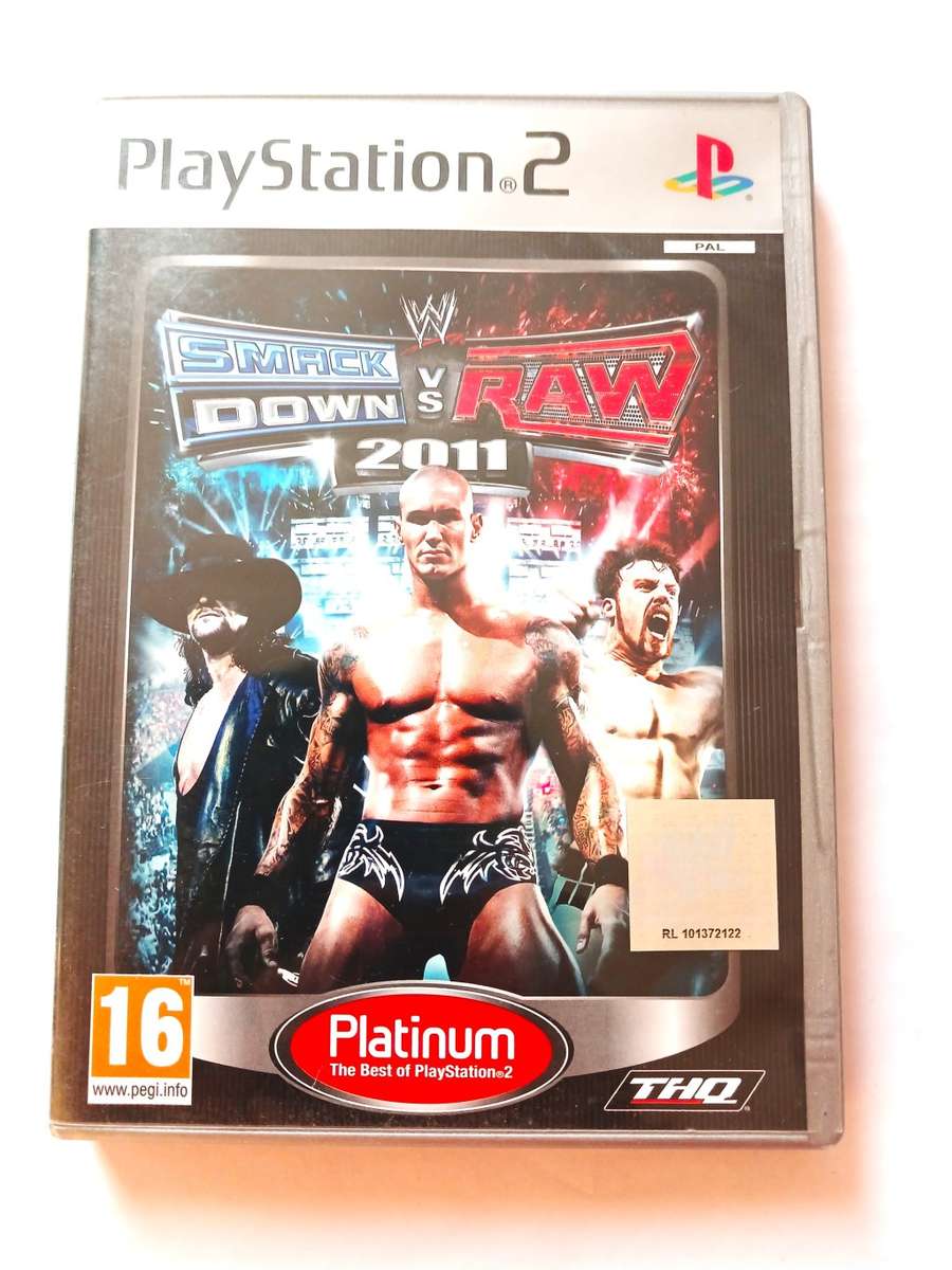Playstation 2, Smackdown vs Raw 2011, Platinum
