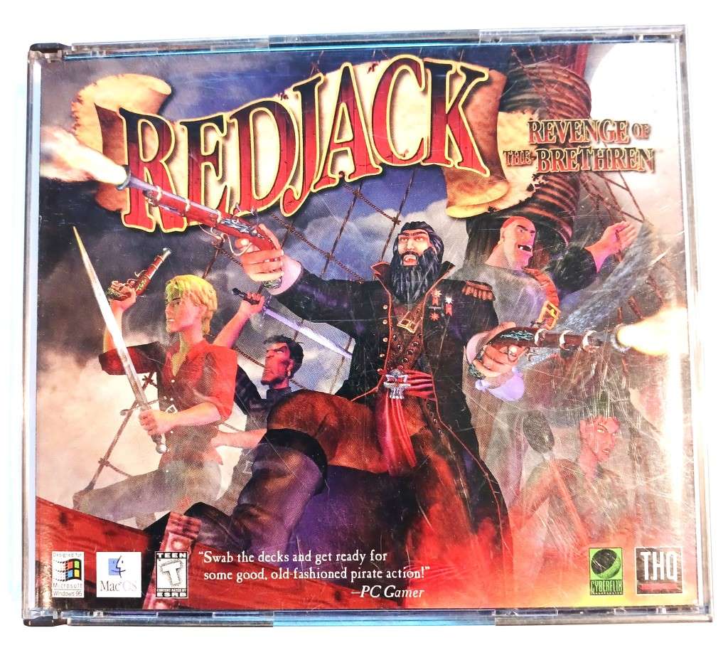 Redjack, Revenge of the Brethren CD-Rom, Windows95/Mac